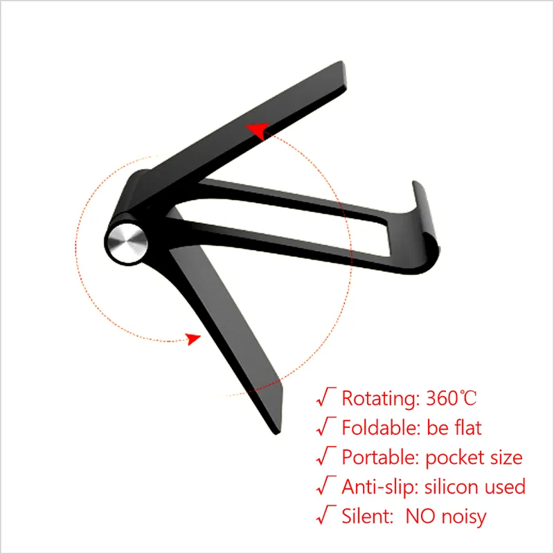 Best seller Desktop phone/pad rotating Holder plastic simple classic design with various colors