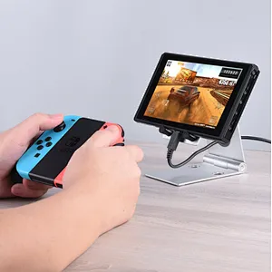 Desktop Stand for Smart Phone Tablet Holder Foldable and Portable Aluminium and Silicon 360 degree Adjustable angles