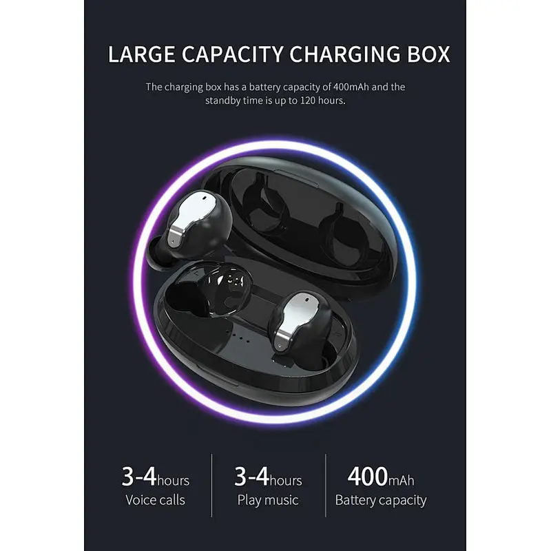 New Product color TWS Bluetooth Earbuds in ear Stereo Sound compliable for IOS Android mobile devices Rechargeable