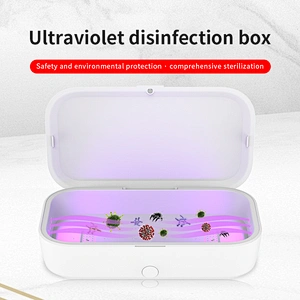 Eliminate 99.99% of Bacteria with UV light Mobile Phone Sterilizer cell phone sterilizer portable UV light smartphone sanitizer