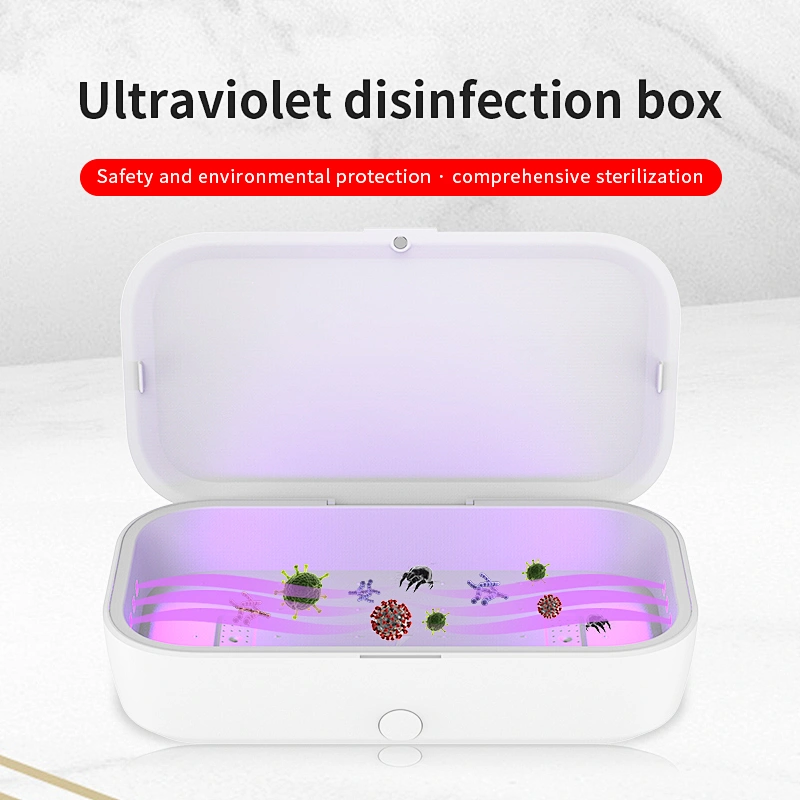 Eliminate 99.99% of Bacteria with UV light Mobile Phone Sterilizer cell phone sterilizer portable UV light smartphone sanitizer