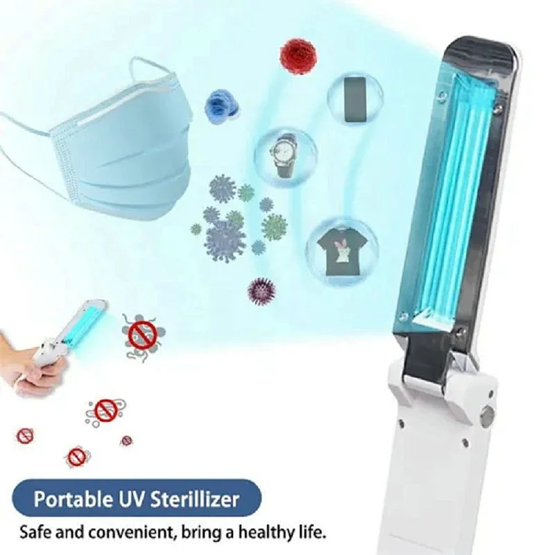 UV lamp cell phone sterilizer portable UV light smartphone sanitizer wand for home use