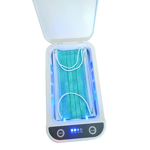 360 degree UV light disinfection  Phone UV Sanitizer, Portable Phone Sterilizer with aromatherapy