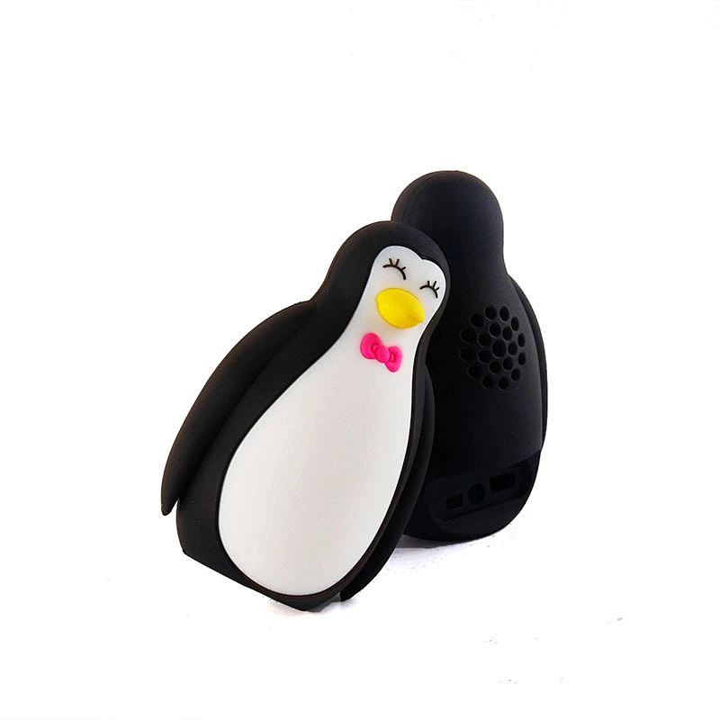 Custom shape soft PVC good quality mini protable rechargeable wireless bluetooth speaker