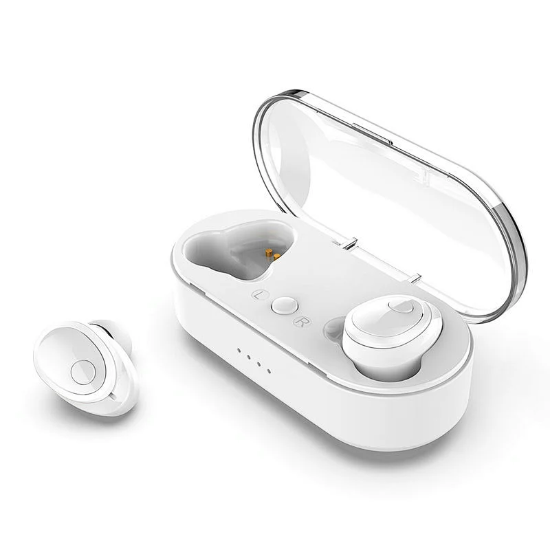 TWS  5.0 headset wireless earphones with long playing time and standby time