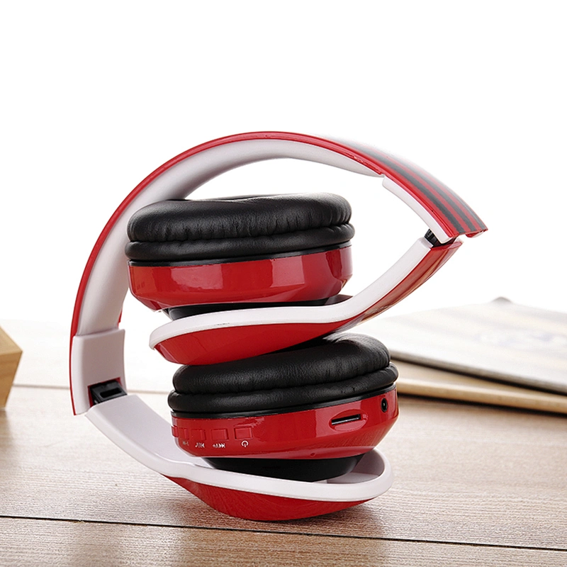 Factory direct wholesale Bluetooth 4.2 Foldable Stereo Sports TF Card Wireless Bluetooth Headset with Micrcophone