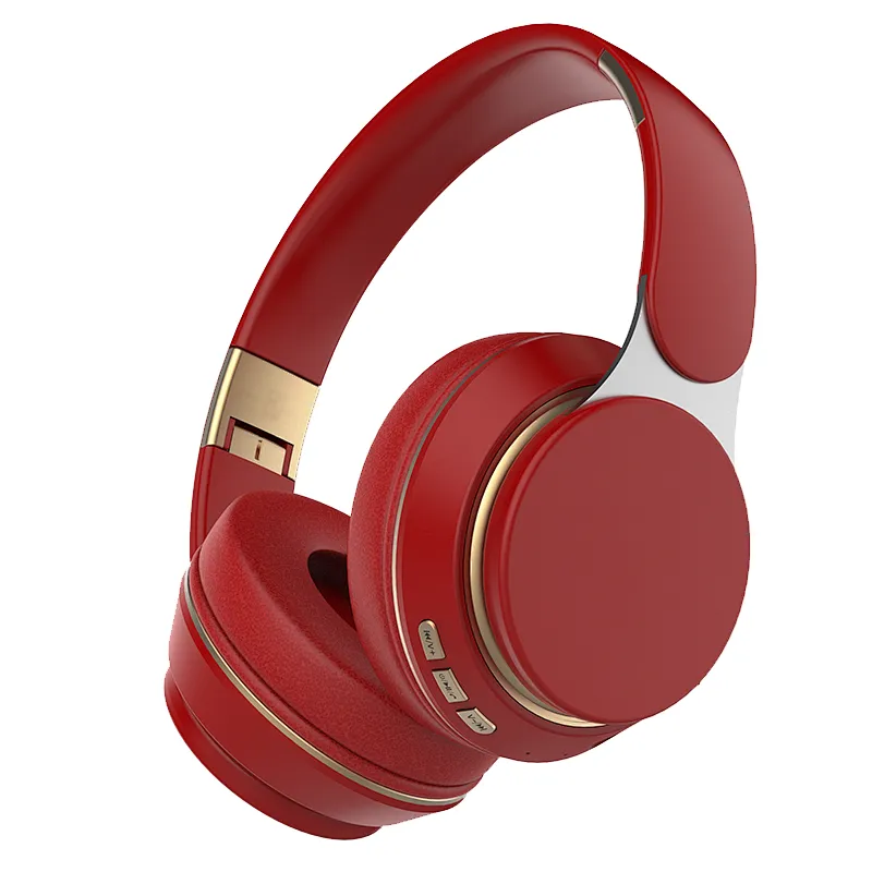 Popular Bluetooth 5.0 Foldable Subwoofer Stereo Sports TF Card Wireless Bluetooth Headset with Micrcophone