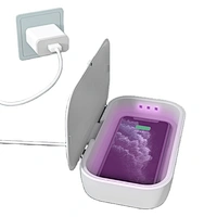 Eliminate 99.99% of Bacteria with UV light Mobile Phone Sterilizer cell phone sterilizer portable UV light smartphone sanitizer