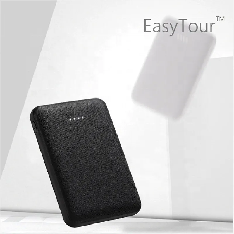 5000MAH Ultra Slim Credit Card size Portable Power Banks Dual USB ports output 5V2A quick charge for IPHONE/SAMSUNG/HUAWEI