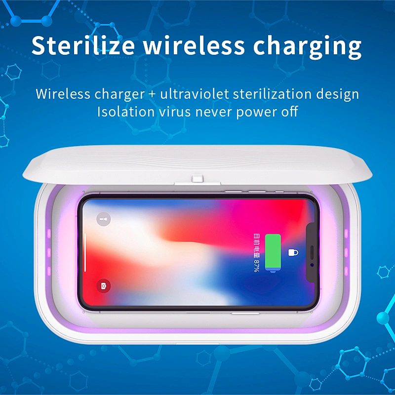 Eliminate 99.99% of Bacteria with UV light Mobile Phone Sterilizer cell phone sterilizer portable UV light smartphone sanitizer