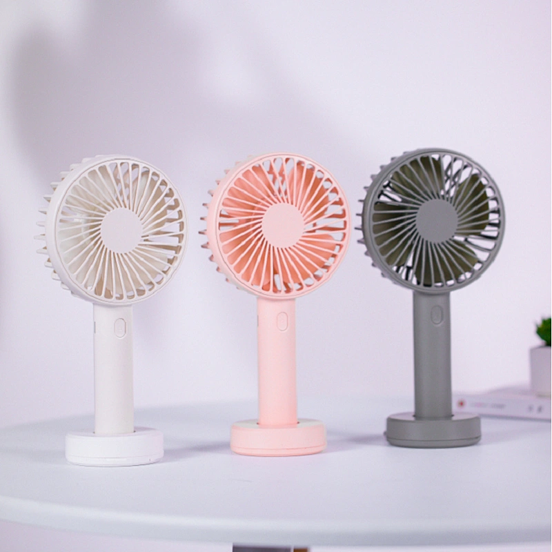 Low budget promotional gifts Portable Hand Held Electrical Table Mini USB Fan small desk fan with 1500mah battery