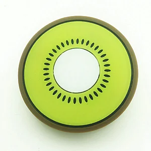 Custom PVC special shape wireless charger charging pad QI charger customized fruit shape