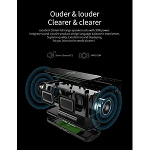 Factory Direct Multi Function Bluetooth Speaker with Screen Clock Alarm and Calender