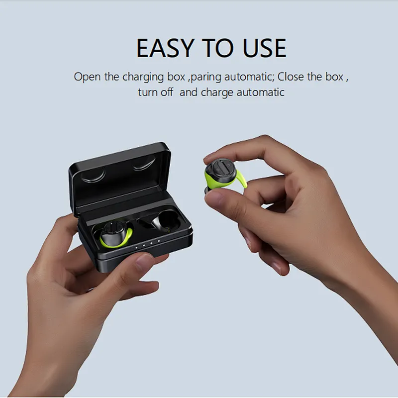 Waterproof Wireless Earbuds X11 Airoha Chipset Stereo Sounds Clear Voice