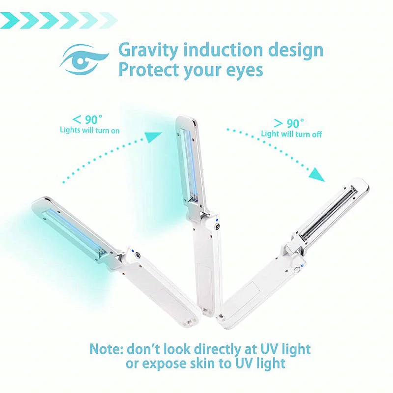 Battery/USB Power UV Germicidal Mini Portable UV Light lamp Sterilizer UV Lamp