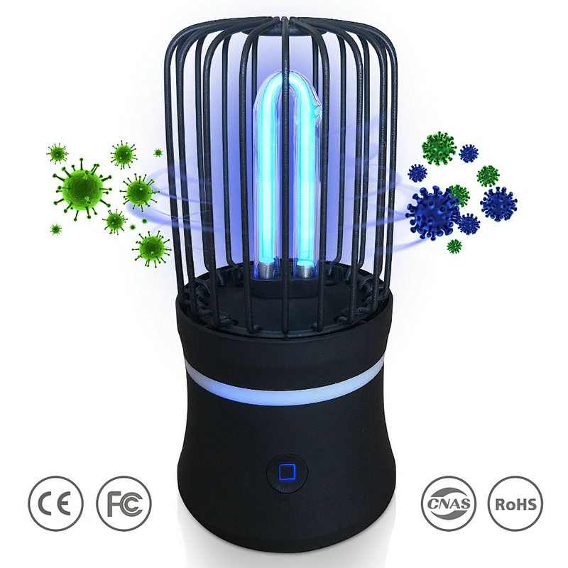 UVC Lamp Portable Sterilization UV Sterilizer with Microwave Sensor Monitoring in 3-5m