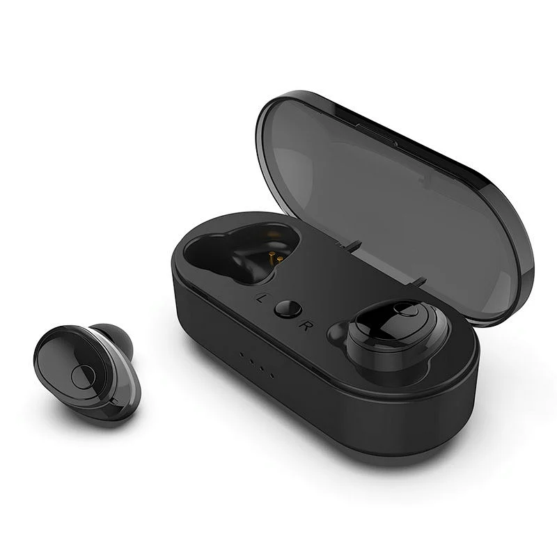 TWS  5.0 headset wireless earphones with long playing time and standby time