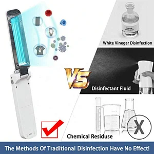 Battery/USB Power UV Germicidal Mini Portable UV Light lamp Sterilizer UV Lamp