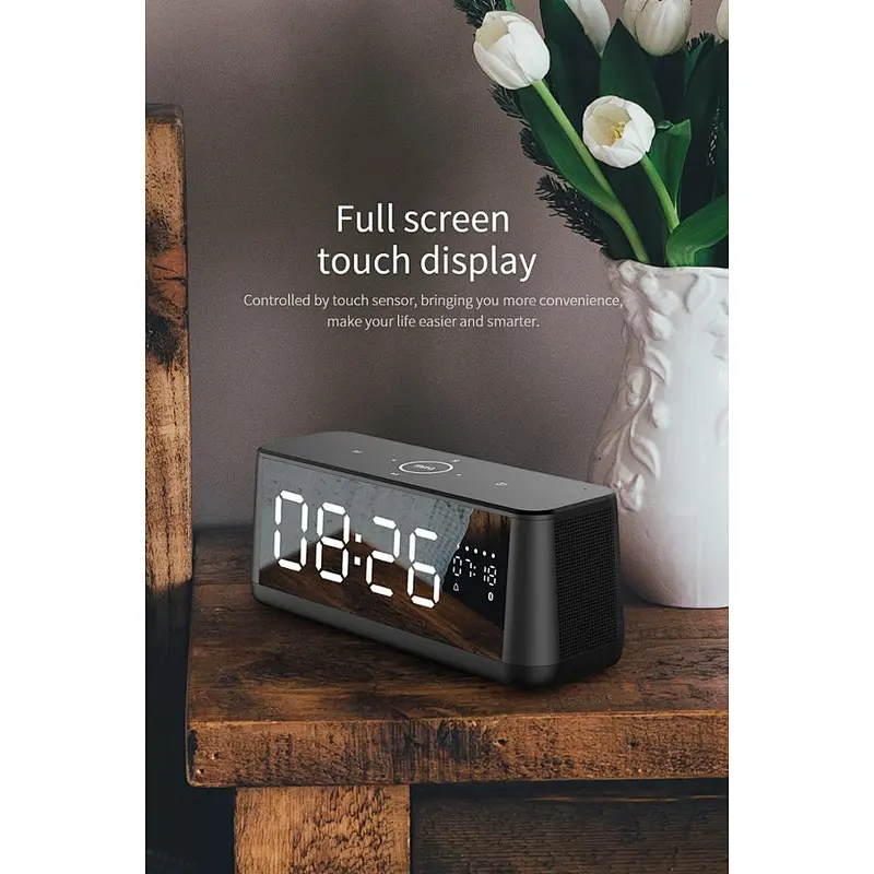 Factory Direct Multi Function Bluetooth Speaker with Screen Clock Alarm and Calender