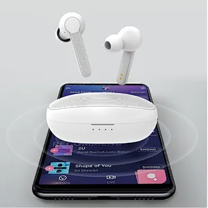 Private Mould Wireless Earbuds Bluetooth 5.0 in ear JL6936 Chipset Crystal Voice Siri wake up battery indication smart control
