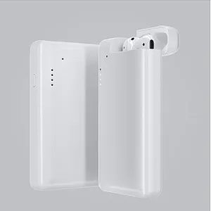 New Product 2 in 1 Power banks with AIRPODS charging case 10000MAH Fast Charge Type C input USB A output