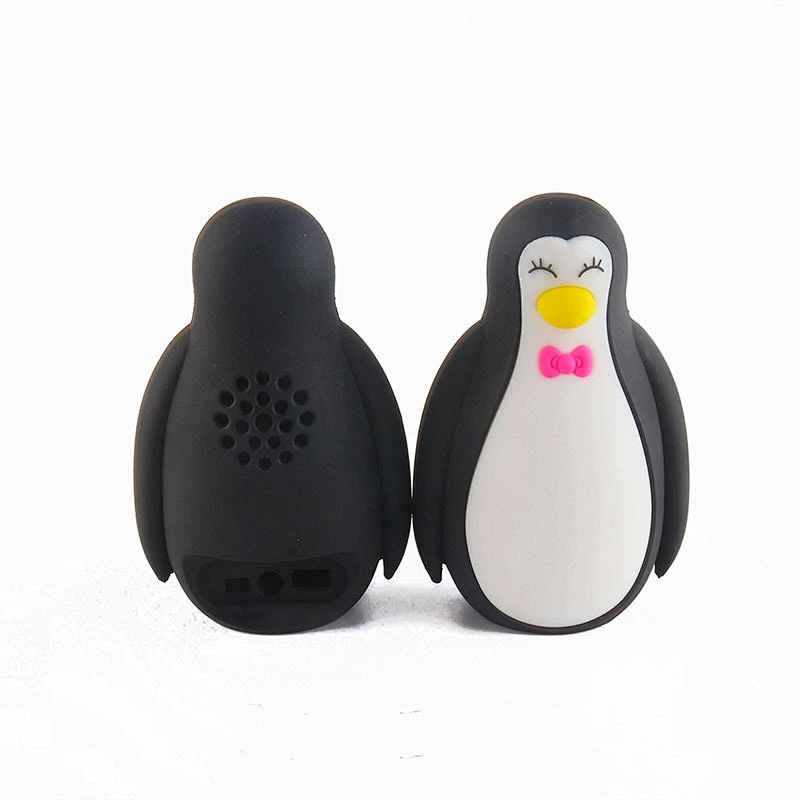 Custom shape soft PVC good quality mini protable rechargeable wireless bluetooth speaker