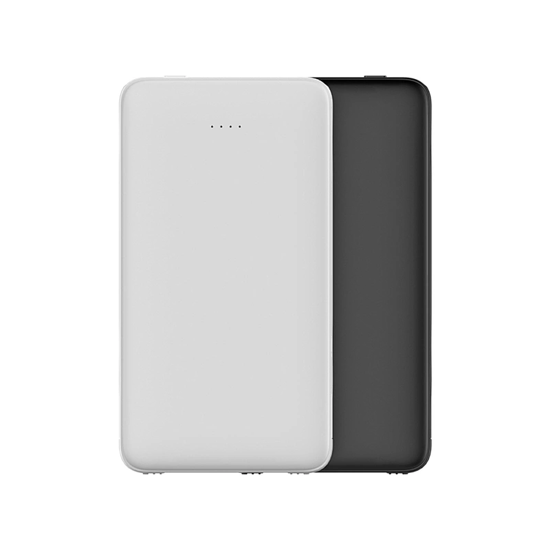 10000MAH Portable Power Banks on the go Dual USB ports output 5V2A quick charge fixed type c charging cable