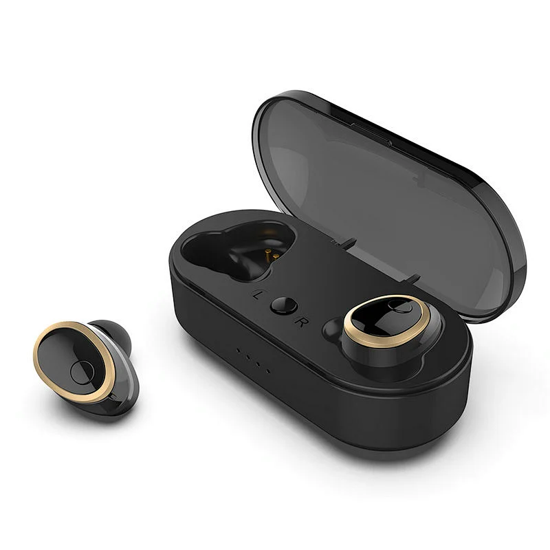 TWS  5.0 headset wireless earphones with long playing time and standby time