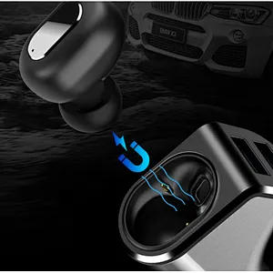 Car Charger Bluetooth 5.0 in ear earbuds with Extra 2 USB ports Fast Charging Exclusive design