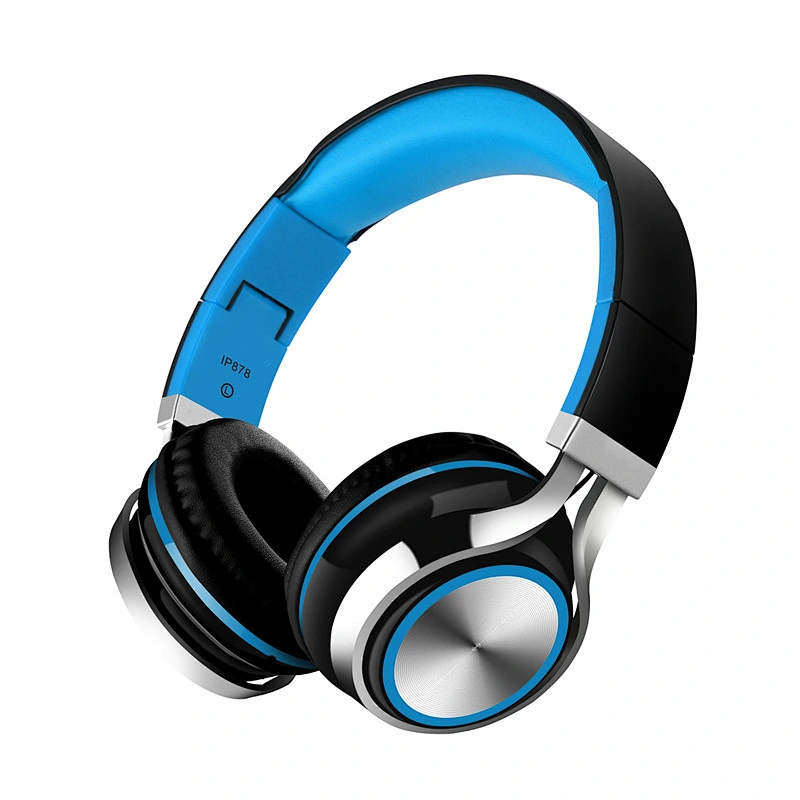 Wired Headphones Folding Stereo wired headset