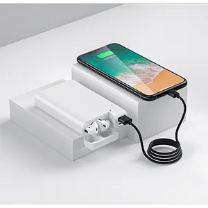 New Product 2 in 1 Power banks with AIRPODS charging case 10000MAH Fast Charge Type C input USB A output