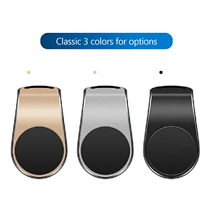 L Shape Car Air Vent Mount Holder Compatible With iPhone XS XS Max XR X 8 8+ 7 7+ SE 6s 6+ 6 5s 4 Samsung Galaxy S10 S9 S8 S7 S6