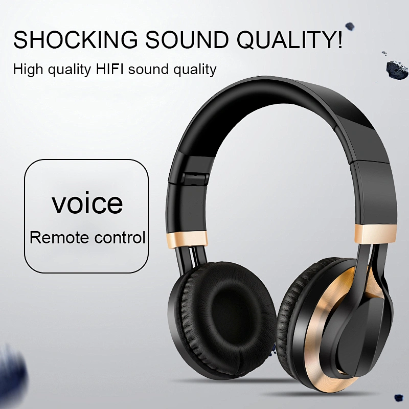 Good promotional wired Headphones Folding Stereo headset with low cost