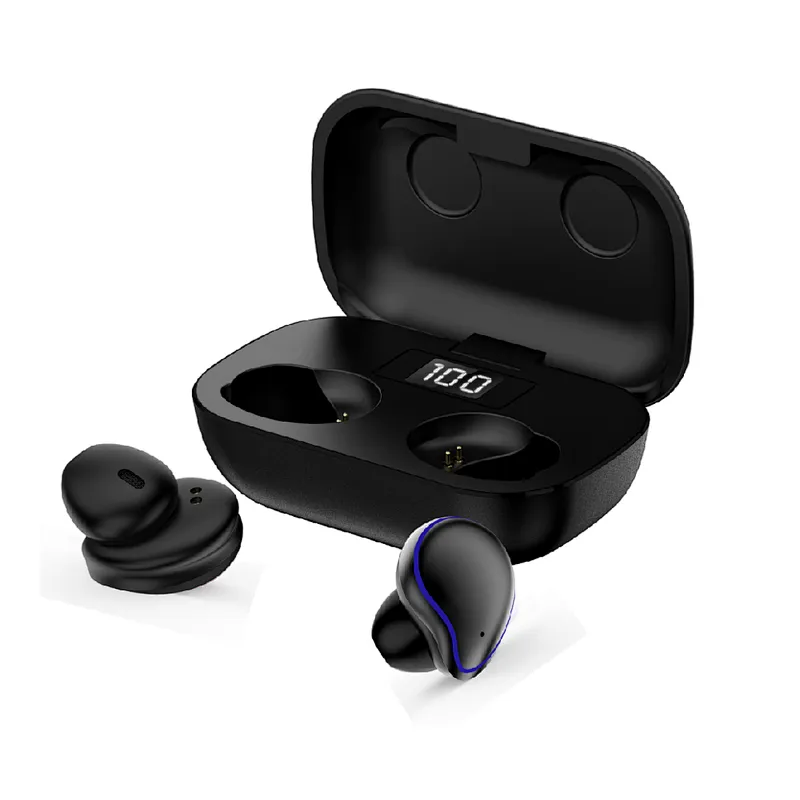 Factory Direct Aluminium Case True Wireless Earbuds 400Mah Waterproof with Super High Quality