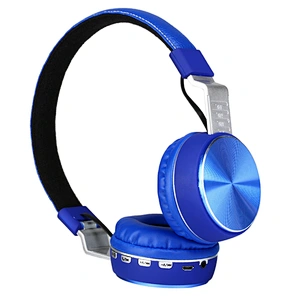 Wholesale Bluetooth 5.0 Foldable leather Xbass Stereo noise cancelling Wireless Bluetooth Headset with Micrcophone