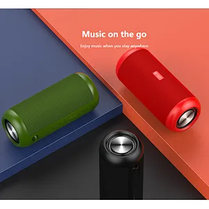Factory Direct IPX6 Waterproof Wireless Bluetooth Speaker 15W Output 8 Hours Playing Time Portable