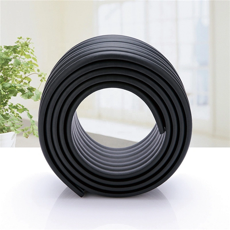 HOUSBAY Black Soft Baby Corner Cushion Protection Baby Bed Table Edge Protector Corner Guard
