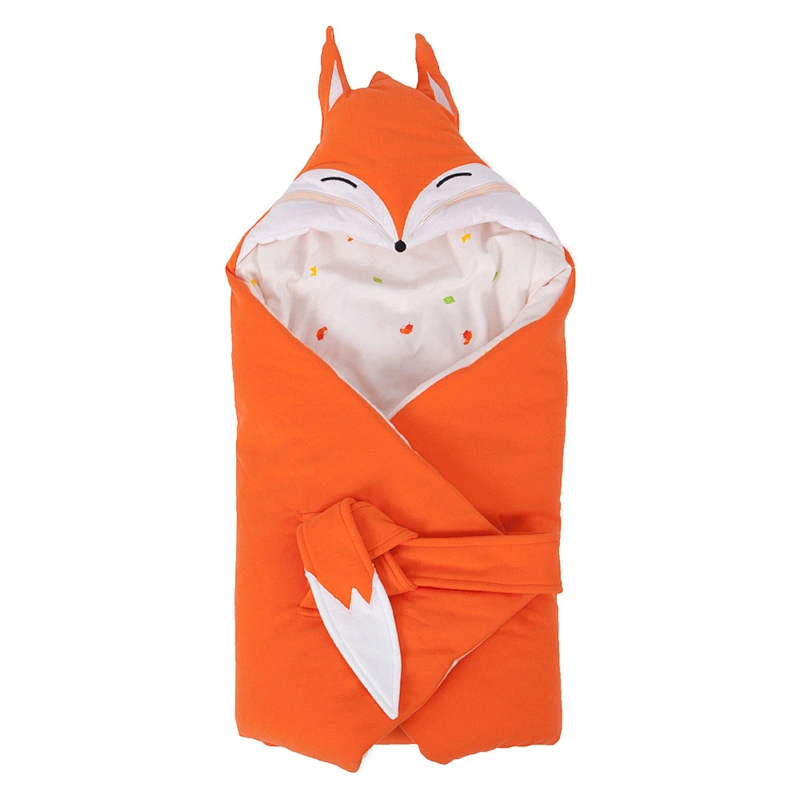 Baby 100% cotton soft animal design blanket infant cute comfortable swaddle for newborn