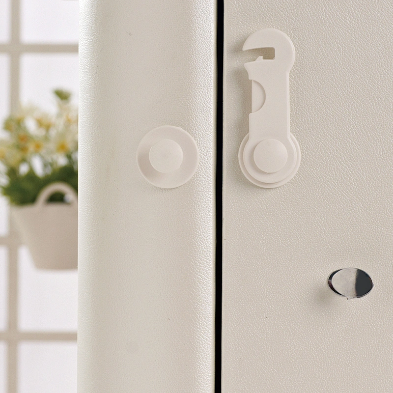 HOUSBAY Baby Safety Products Simple  Style Baby Cabinet Lock Adhesive  Baby Safety Lock SGS Certificate
