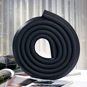 HOUSBAY Black Soft NBR Foam Rubber Flexible Protection Baby furniture proofing Edge Protector Corner  SGS