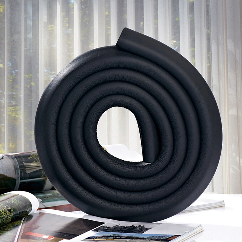 HOUSBAY Black Soft NBR Foam Rubber Flexible Protection Baby furniture proofing Edge Protector Corner  SGS