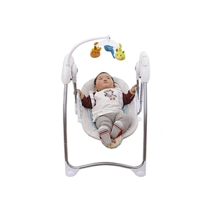 Housbay Music Adjustable Baby electric rocking cradle swing rocking chair with toys