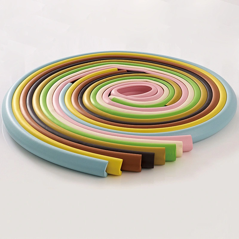 HOUSBAY Soft NBR Flexible  Baby Furniture Sharp Edge Table Protector Corner  SGS