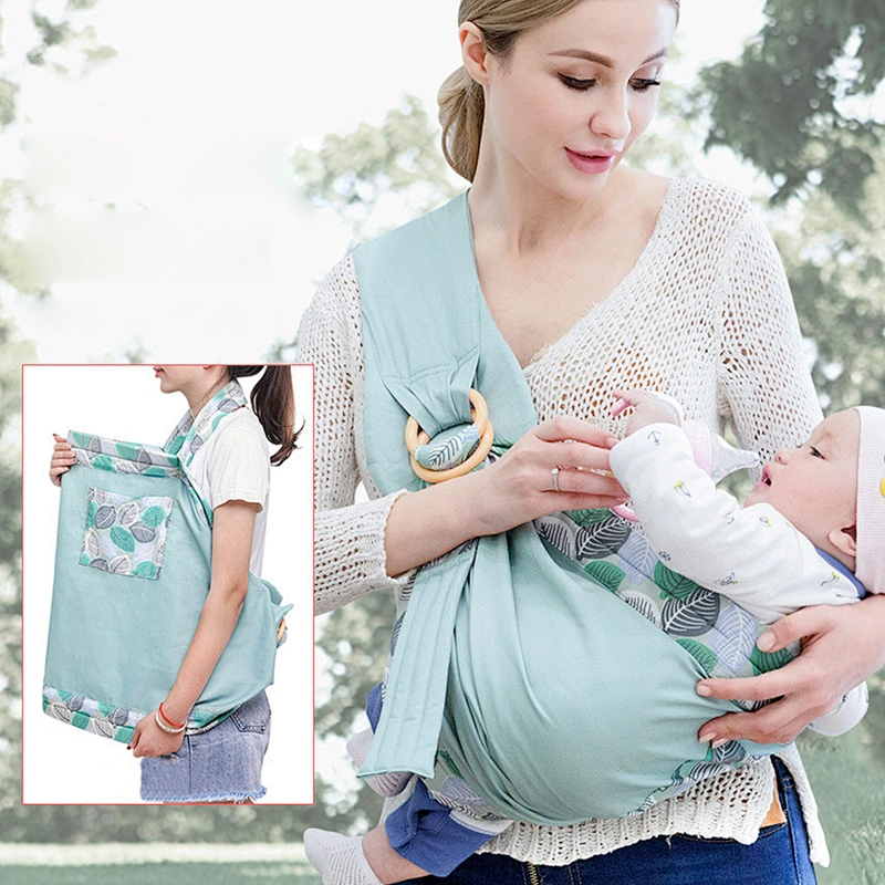 Soft cotton sling carrier baby carrier sling wrap for baby