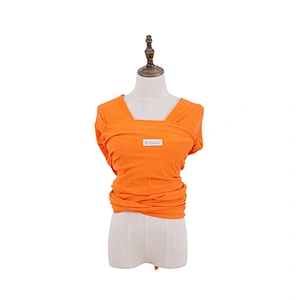 Amazon 95% cotton 5% spandex high quality baby wrap carrier design baby wrap sling