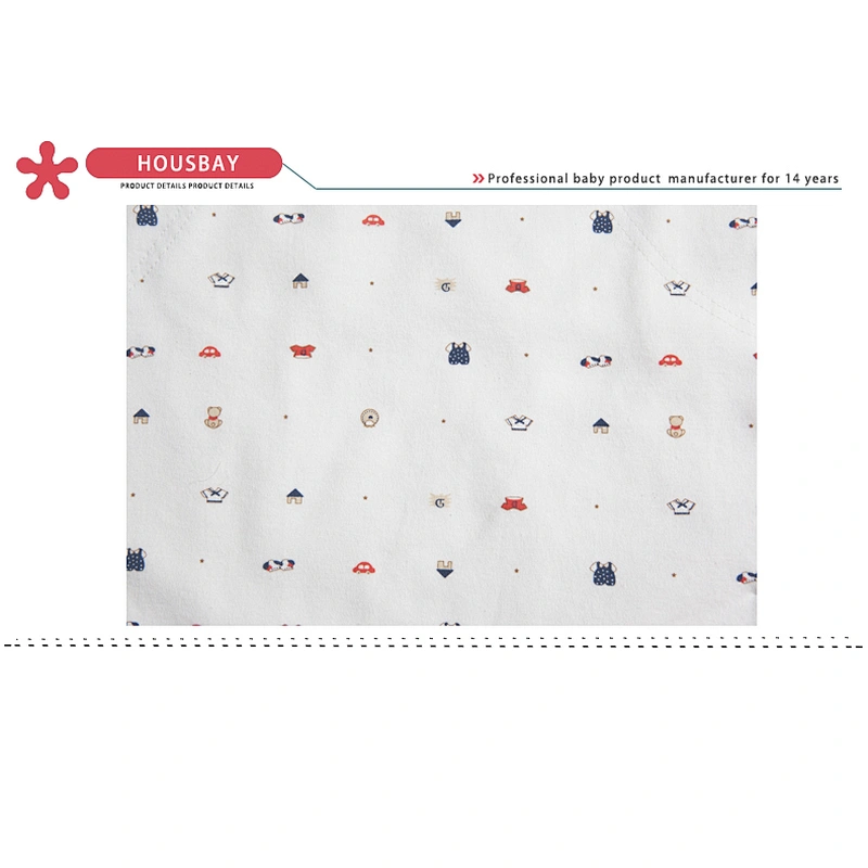 OEM Wholesale Organic Cotton Baby Sleeping Bag for Newborns, Baby Muslim Swaddle Blanket for Spring, Full and Winter