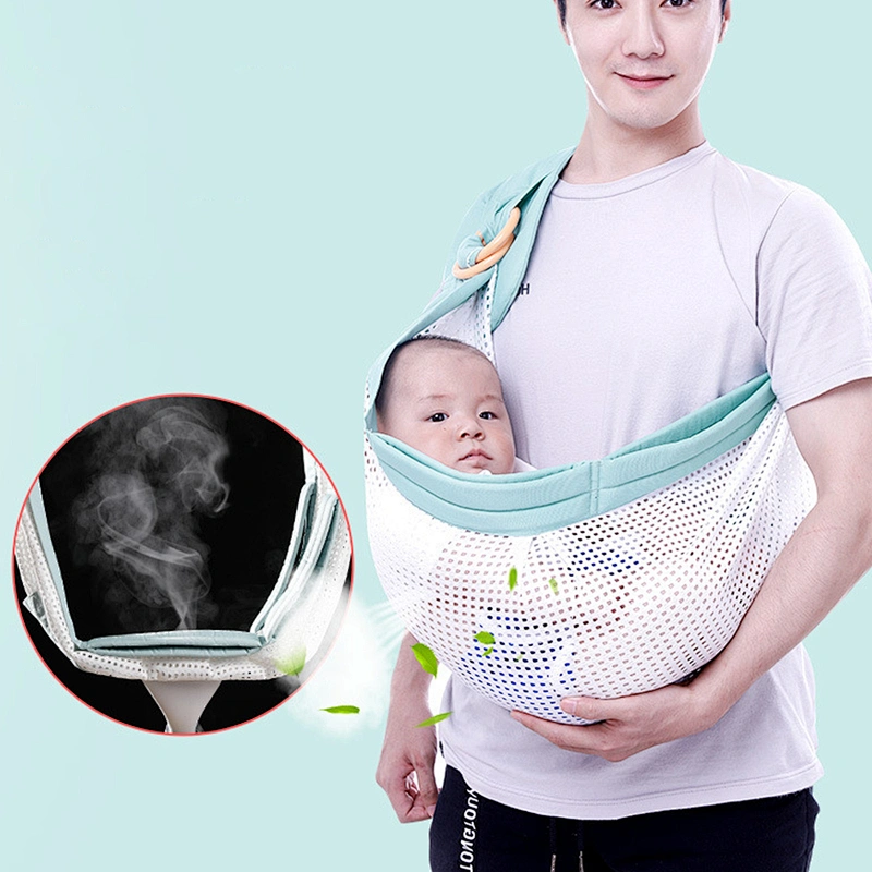 Soft cotton sling carrier baby carrier sling wrap for baby
