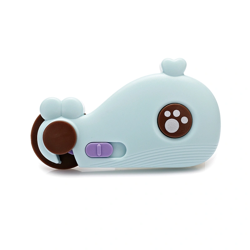 HOUSBAY Baby Safety Products Cartoon Whale Plastic Drawer Door Cupboard Cabinet Lock with Adhesive Baby Kids Safety Lock