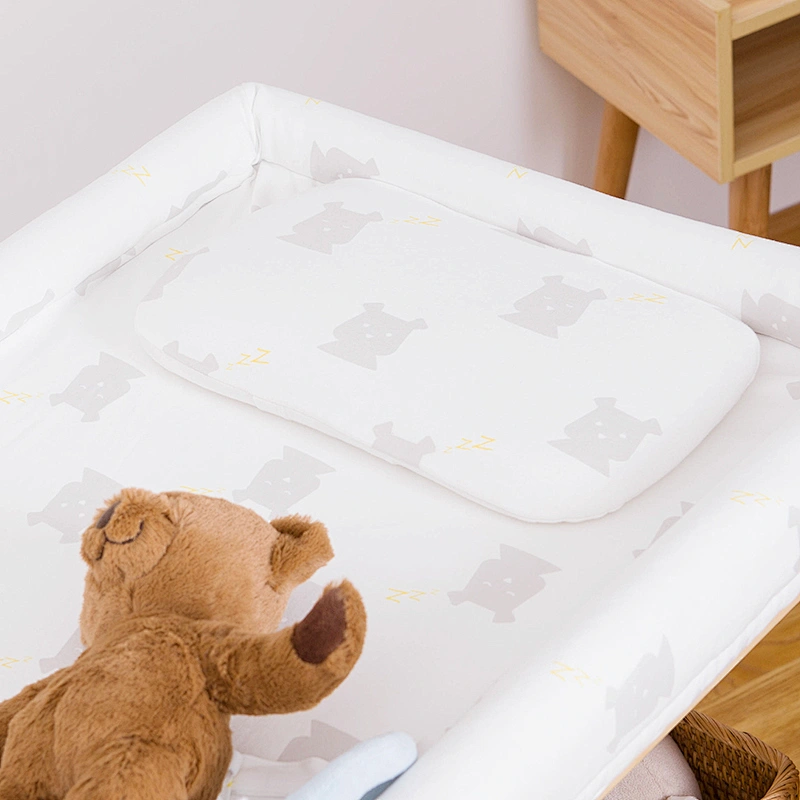 Housbay Baby Pillow Patterns Lovely Bear Simple Nordic Style Height Adjustable Baby 3D Sleeping Bear Pillow Baby Animal Pillow