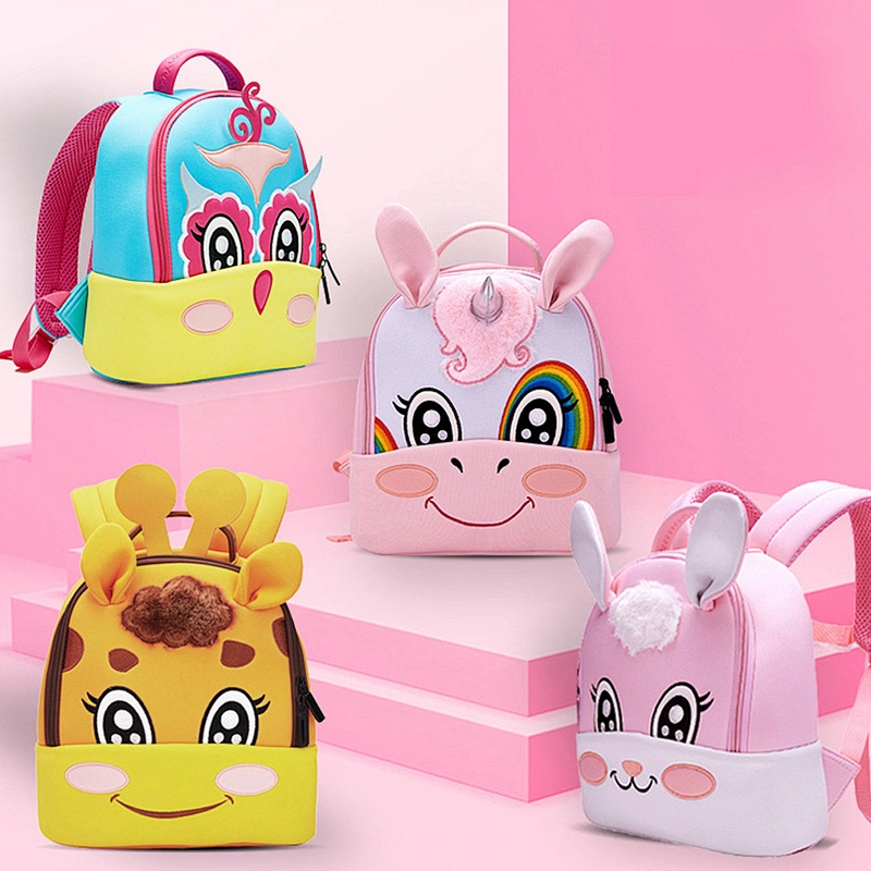 Cute cartoon  backpack school bag for kids